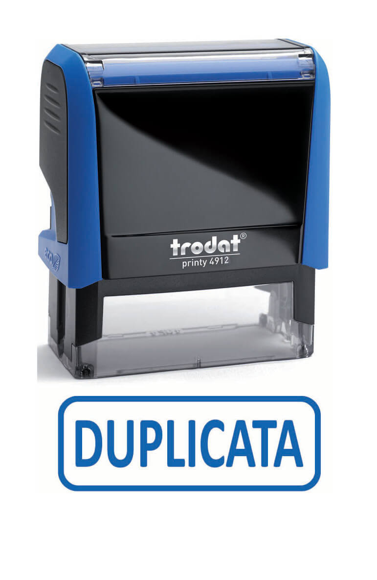 Achat de Tampon Encreur DUPLICATA