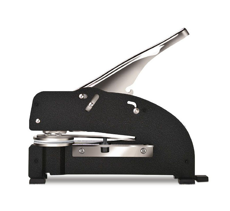 Presse Gaufrer Timbre Sec Shiny modèle ELR. Timbre à sec personnalisé grand modèle. Presse pour gaufrage de papiers de 300g