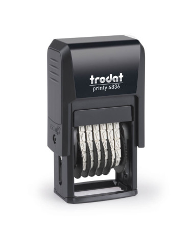 Tampon Numéroteur Trodat, 6 Bandes, 30x3,8mm