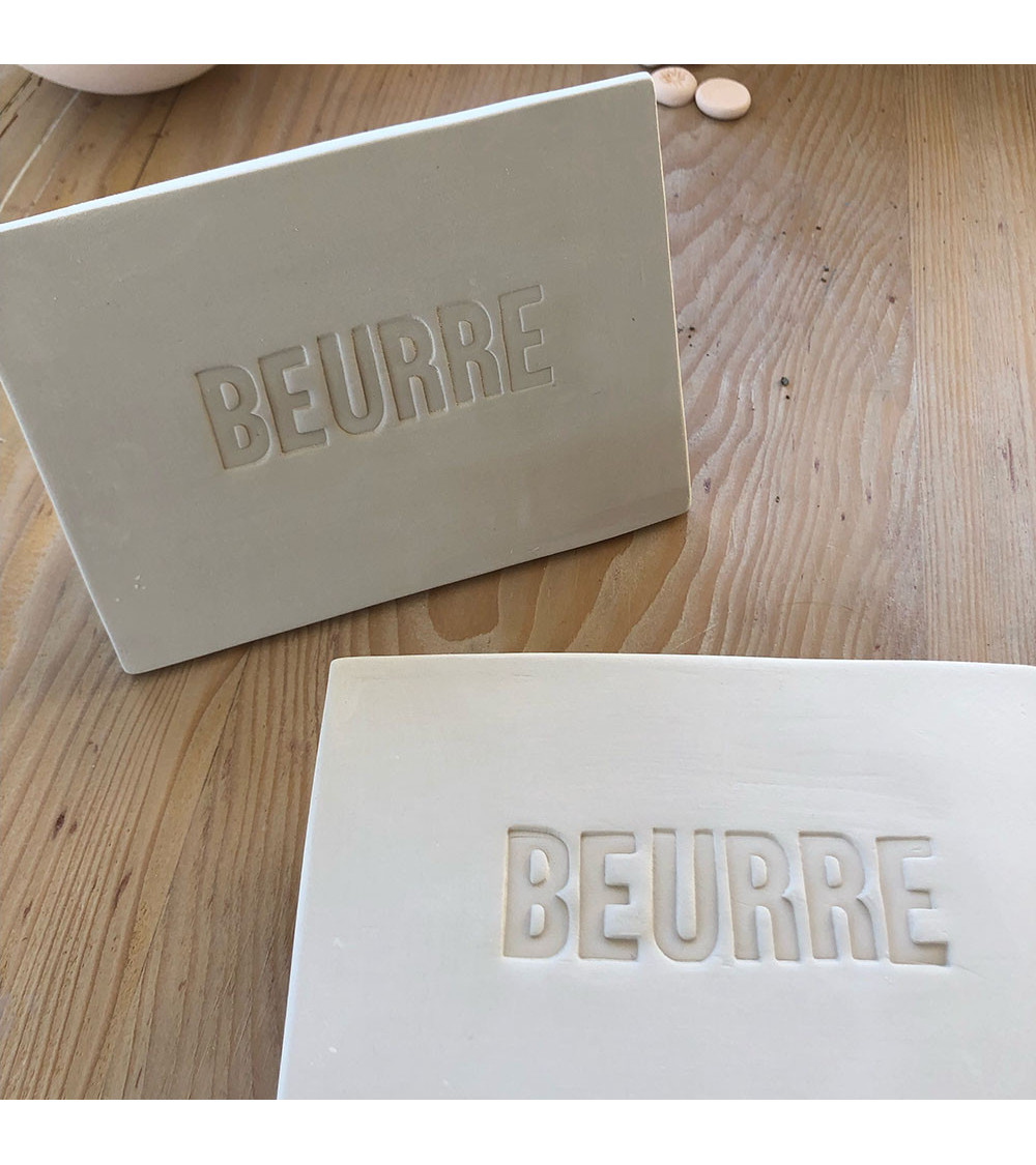 tampon personnalisé pour la céramique taille maxi. 70x30mm