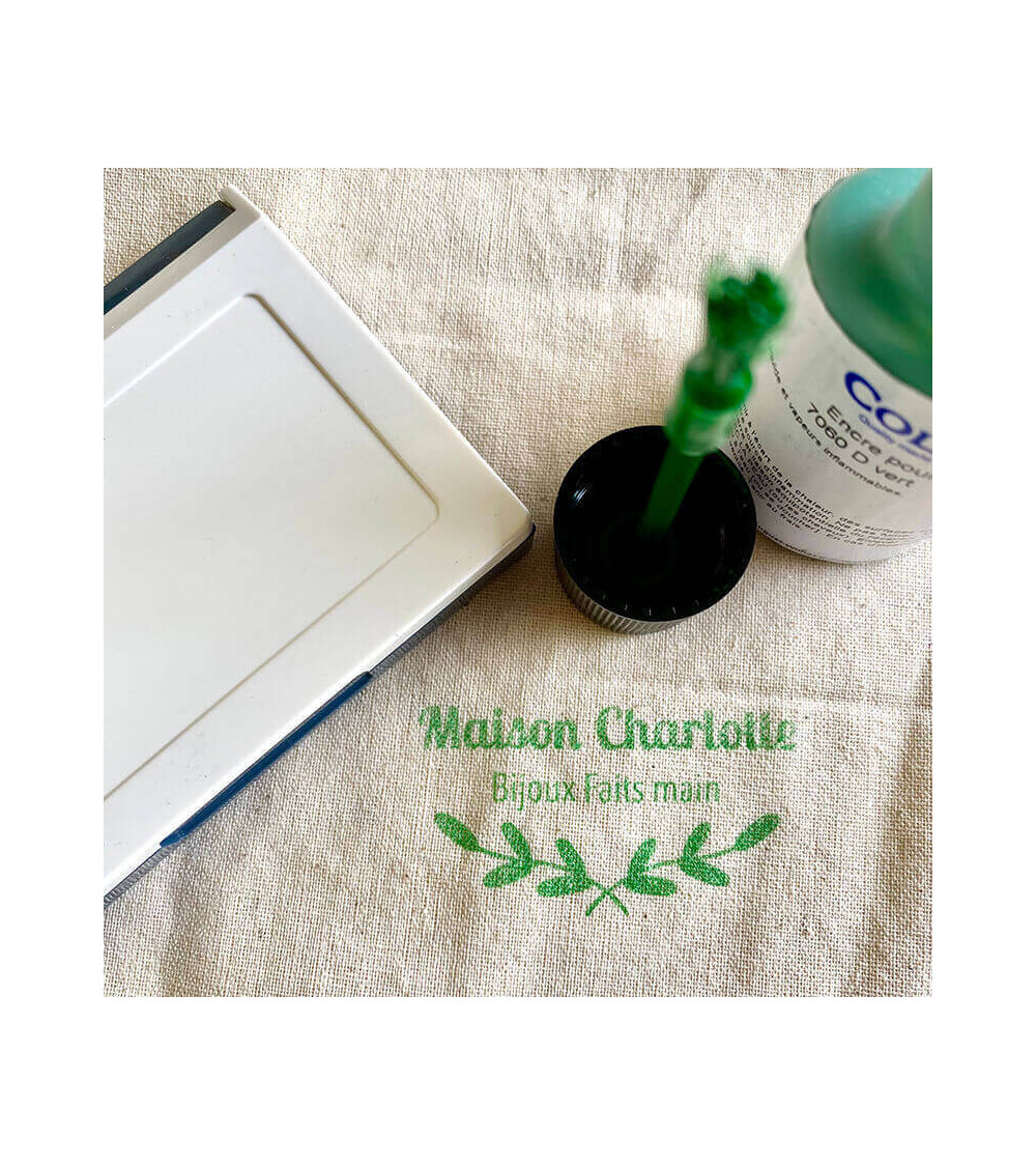 Encre verte pour Textile pour Encrage séparé
