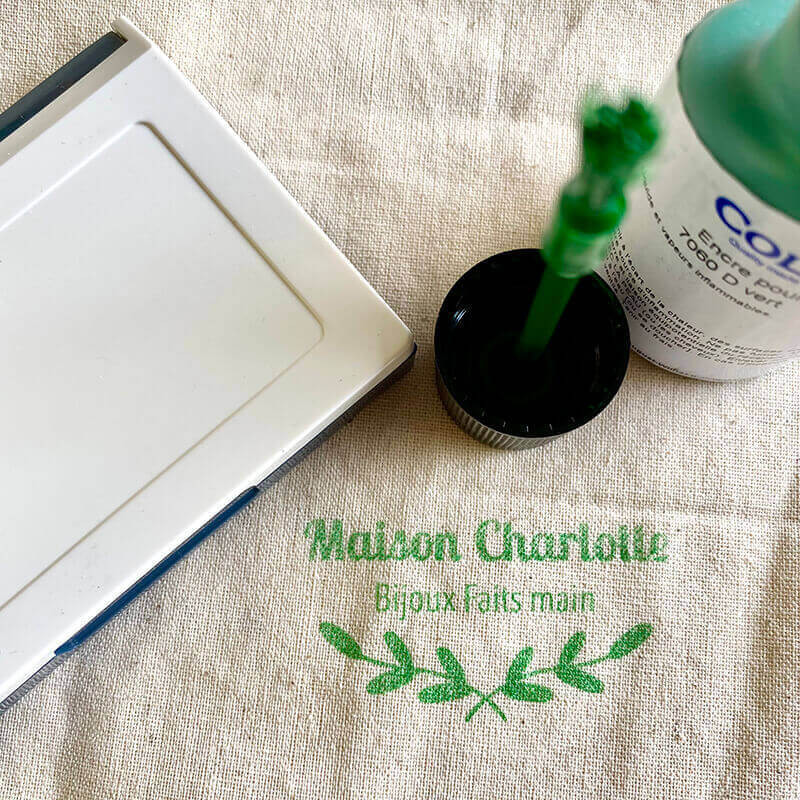 Encre verte pour Textile pour Encrage séparé