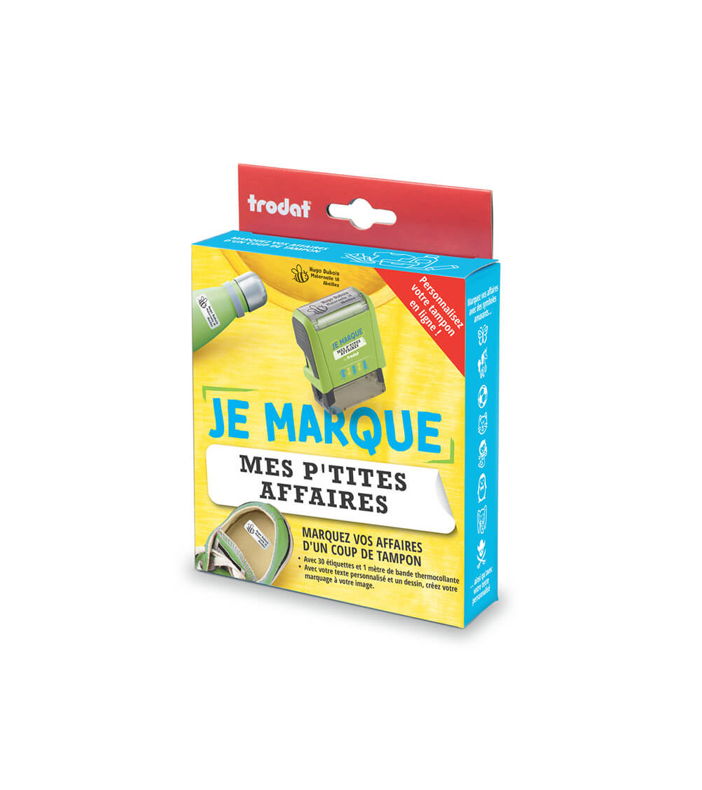kit de tampon textile pour tamponner les vêtements