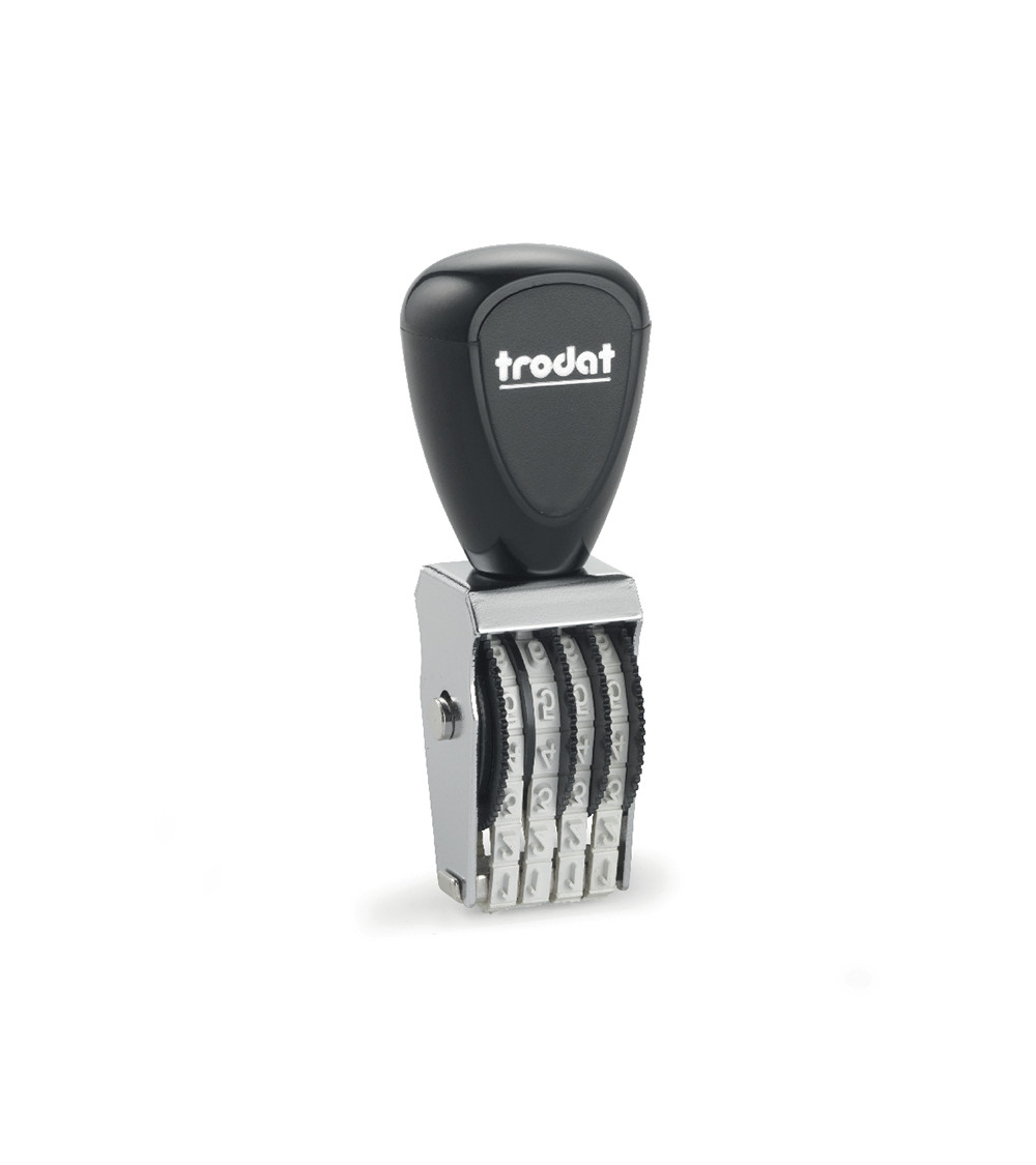 Tamponnemoi.comTampon Numéroteur Trodat à Encrage séparé 4 Bandes | Hauteur 3mm