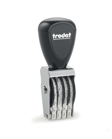 Tamponnemoi.comTampon Numéroteur Trodat à Encrage séparé 4 Bandes | Hauteur 3mm