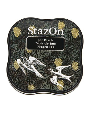 Encreur Stazon, Tsukineko | Noir de Jais