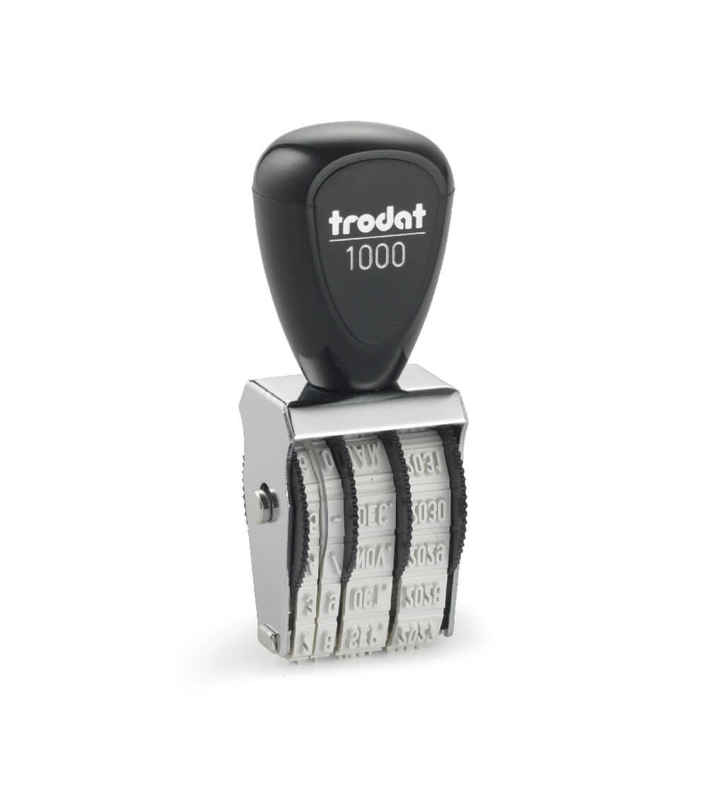 Tampon Dateur Encrage Séparé Trodat. Hauteur de Date 3mm
