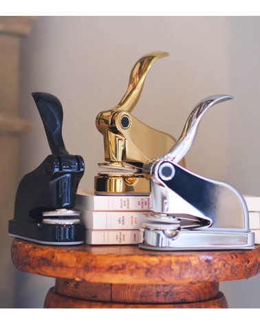 Timbre à sec ex-libris modèle "Libellule" Presses