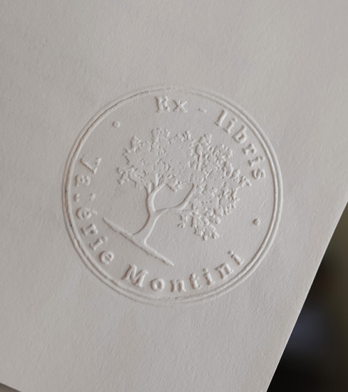 Presse à gaufrer Deluxe Shiny Chrome - Empreinte Maxi. 40 mm Rond