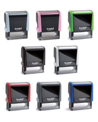 Tampon Entreprise Trodat Printy 6 Lignes 4914, 64x26mm, 6 lignes - Couleurs de boitier