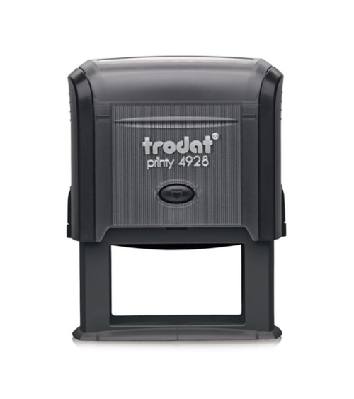 Tampon Entreprise Trodat 4928 idéal pour 7 lignes de texte et logo.