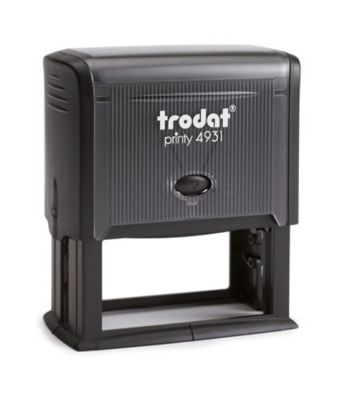 Tampon entreprise personnalisé 4931, 70x30mm, 7 lignes