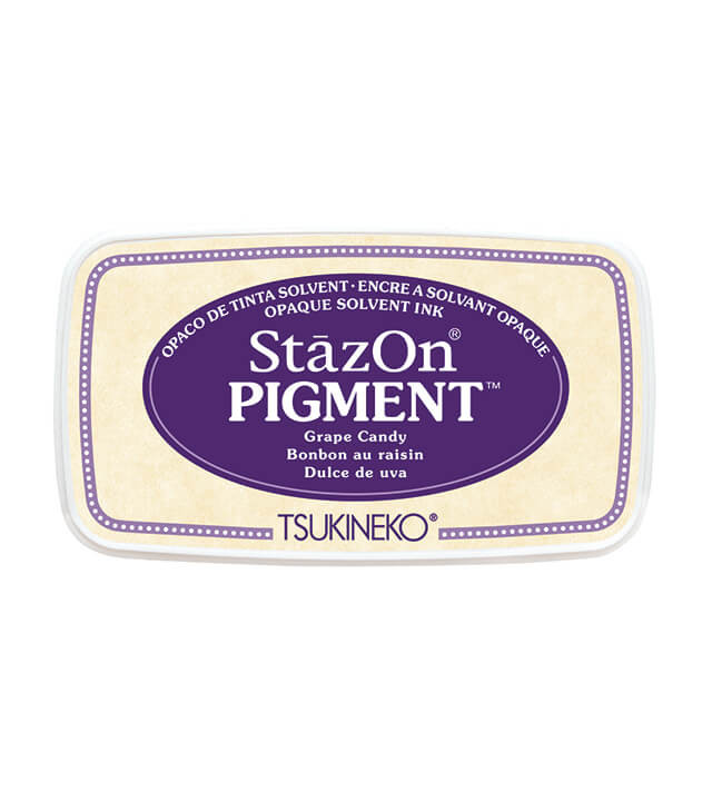 Encreur Stazon Pigment |Grape Candy |76x35mm