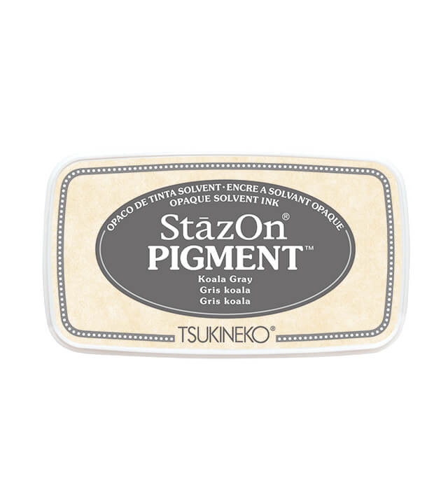 Encreur Stazon Pigment |Koala Gray |76x35mm