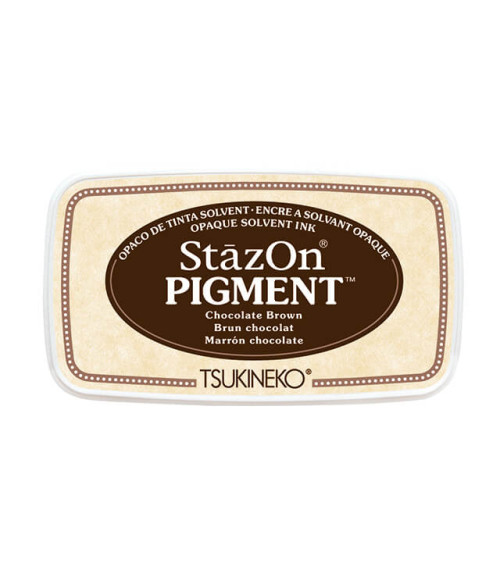 Encreur Stazon Pigment |Chocolate Brown |76x35mm