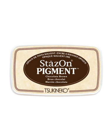 Encreur Stazon Pigment |Chocolate Brown |76x35mm