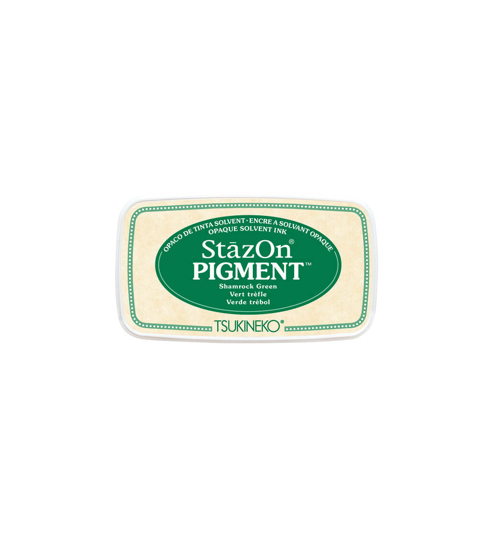 Encreur Stazon Pigment | Vert Trèfle |76x35mm
