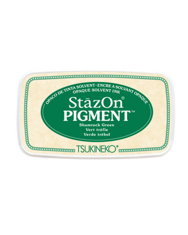 Encreur Stazon Pigment | Vert Trèfle |76x35mm