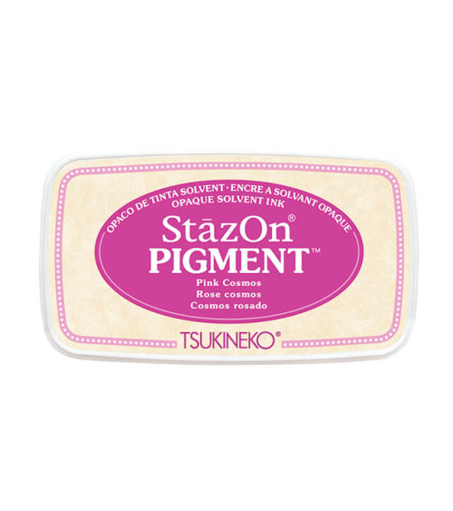 Encreur Stazon Pigment | Rose Cosmos |76x35mm