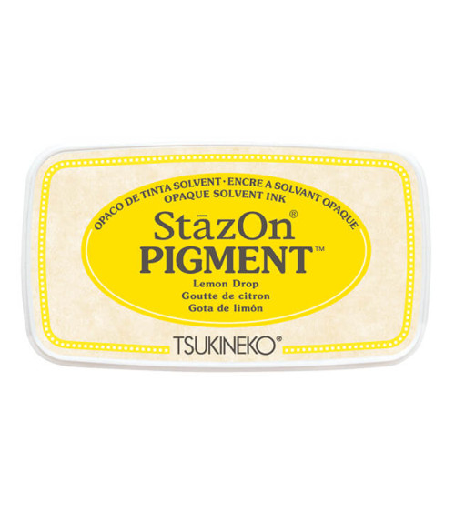 Encreur Stazon Pigment | Goutte de Citron |76x35mm