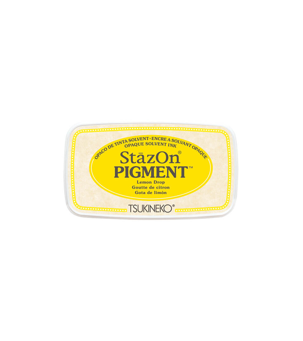 Encreur Stazon Pigment | Goutte de Citron |76x35mm
