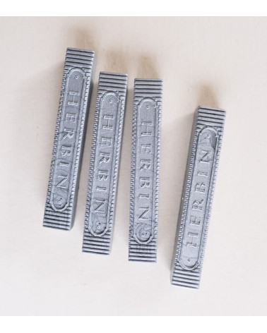 4 bâtons de cire à cacheter souple | Argent