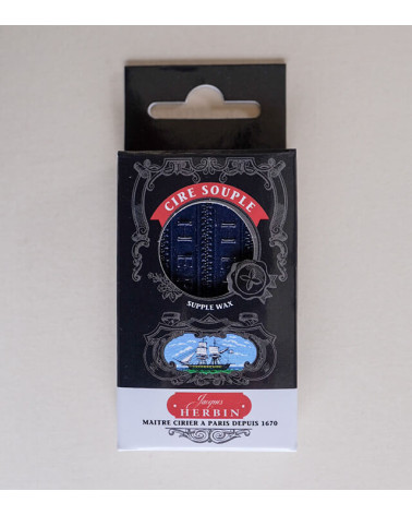 4 bâtons de cire à cacheter souple | Bleu Nuit