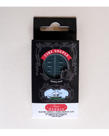 4 bâtons de cire à cacheter souple | Vert Foncé