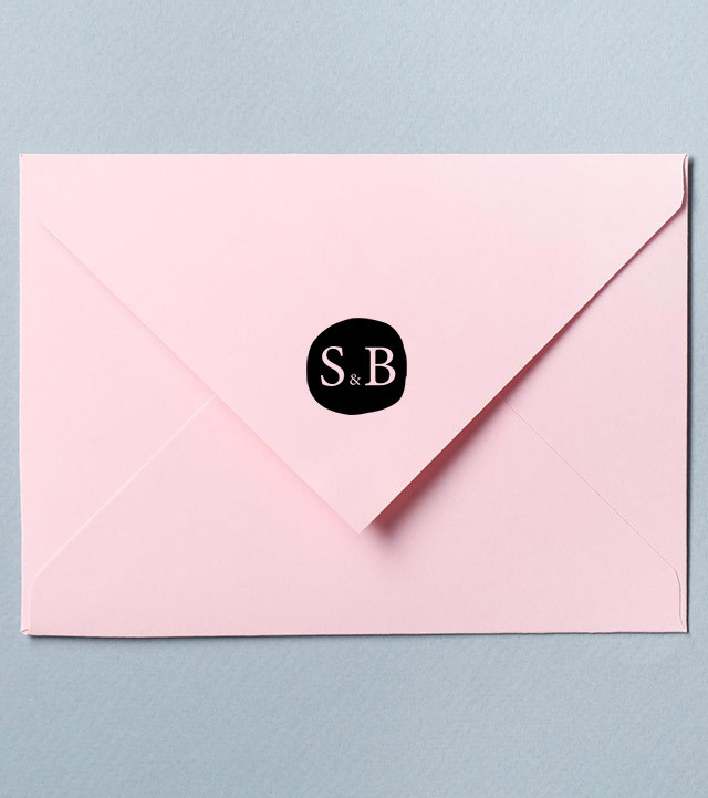 Tampon Mariage pour tamponner vos faire-parts et autres supports.