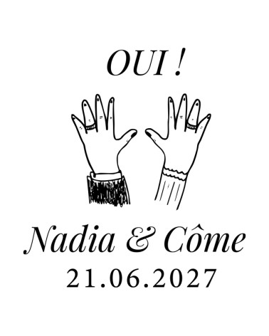 Tampon Mariage | N°32