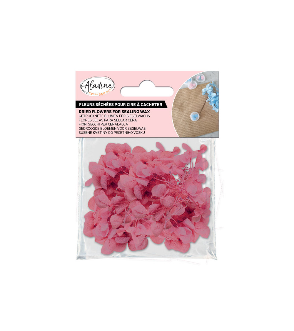 Sachet de Fleurs Séchées 1,5g | Rose Vif