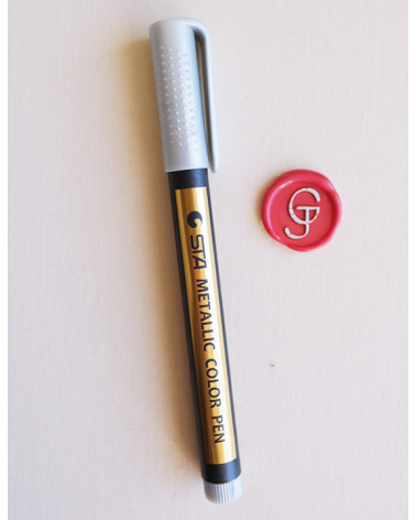 Feutre spécial cire à cacheter | Argent