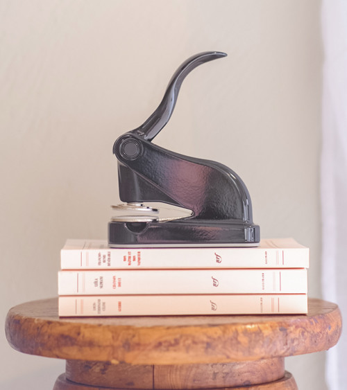 Timbre à Sec Ex-libris modèle "Pegasus"