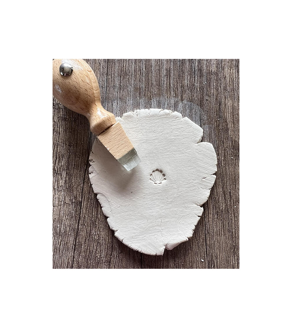 Tampon pour céramique, terre, argile - Taille maxi. 10x10mm