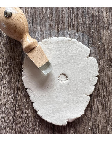 Tampon pour céramique, terre, argile - Taille maxi. 10x10mm