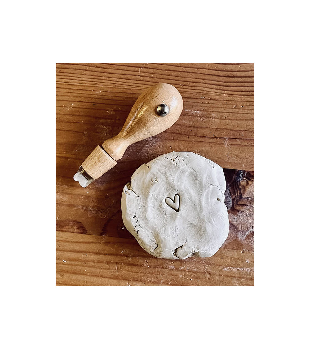 Tampon rond pour céramique, terre, argile - Diamètre maxi. 10mm