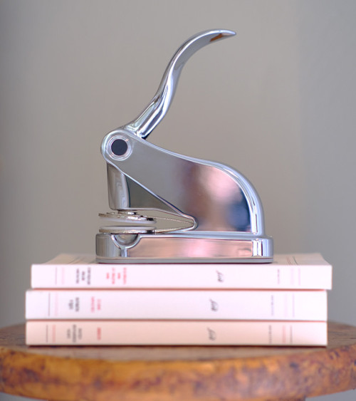 Timbre à sec Ex-libris modèle "Chevalier"
