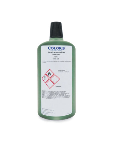 Encre à Séchage Rapide pour Encrage Séparé - VERT - 1000 ml