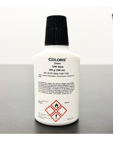 Encre à Séchage Rapide pour Encrage Séparé | Blanc | 188ml