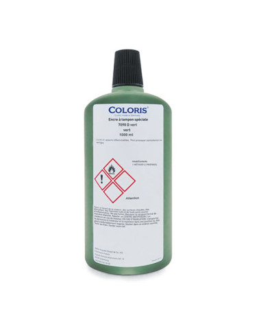 Encre à Séchage Rapide pour Encrage Séparé | VERT | 1000 ml