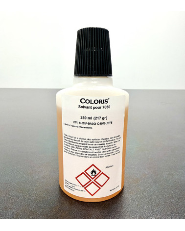 Solvant pour Encre avec huile Coloris 7050 | 250Ml
