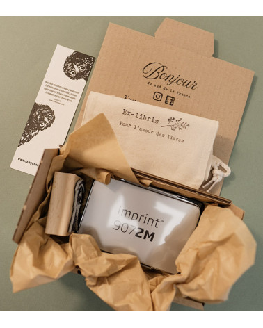 Tampon en Bois Ex-libris "Piaf"