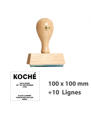 Tampon En Bois Motif Corbeau 70 X 45 Mm - Création DIY Cartes, Tissu, Fondant | Fait En Allemagne - 9